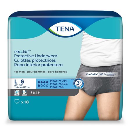 TENA TENA Disposable Underwear Male Large, Maximum, PK 18 73530